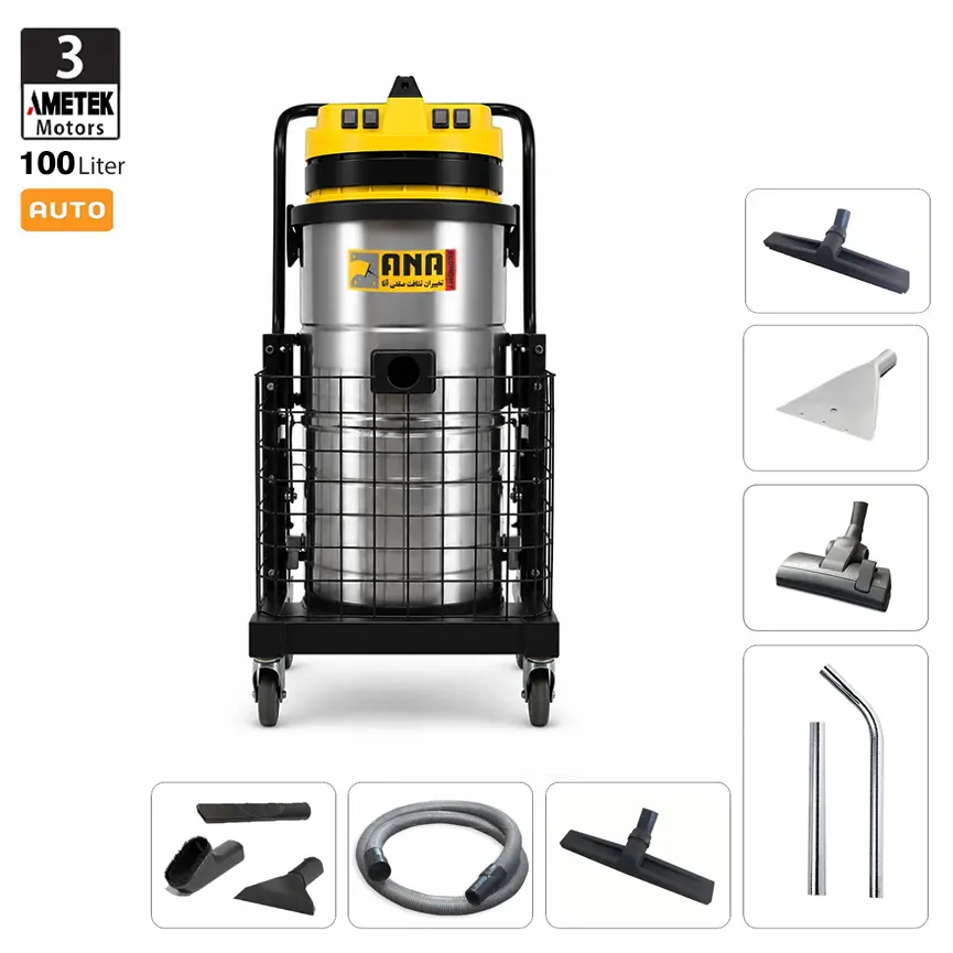 جاروبرقی صنعتی مدل ECOMAX103WD  مناسب برای شرکت های بزرگ وادارات از برند مطرح انابا شرایط قسطی